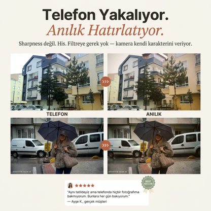 Anılık® Mini Retro Kamera